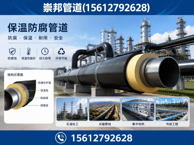 肃宁县保温防腐管道展示图
